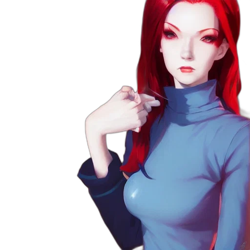 jacket, dress, staff, robot transparent PNG cut-out