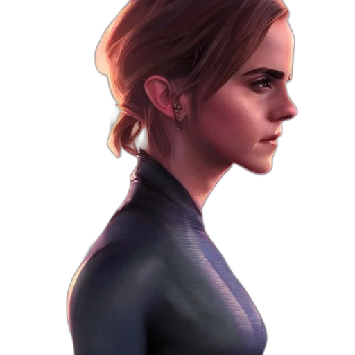 jacket, face, dress, robot transparent PNG cut-out
