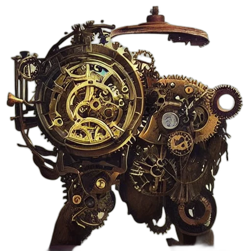 weapon, robot, mask, jewelry transparent PNG cut-out