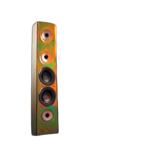 large, speakers, covered, delicate transparent PNG cut-out