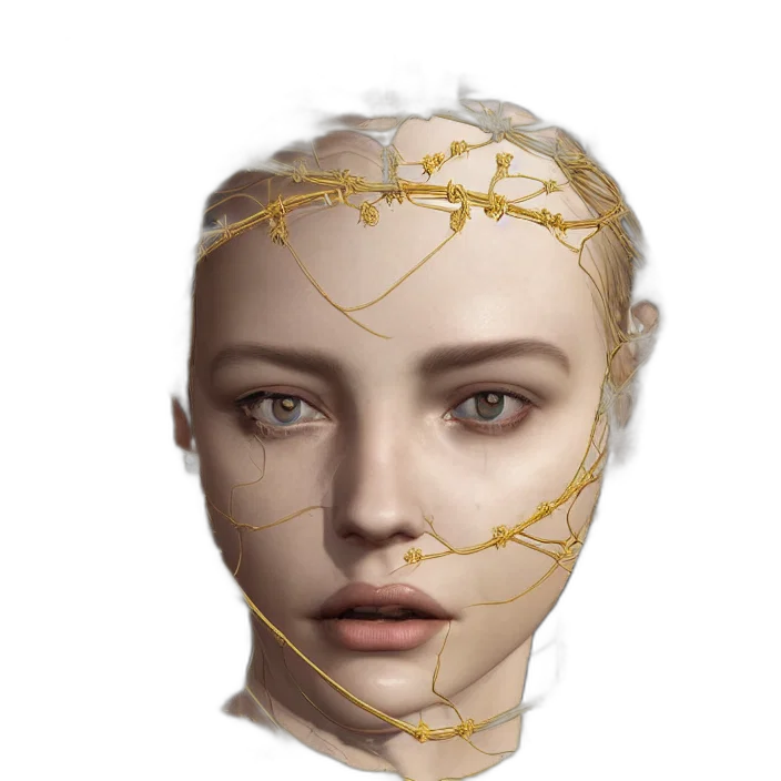 crown, mask, jewelry, face transparent PNG cut-out