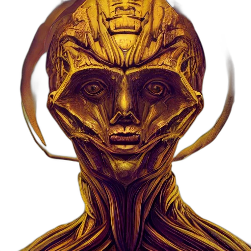 mask, face, creature, robot transparent PNG cut-out