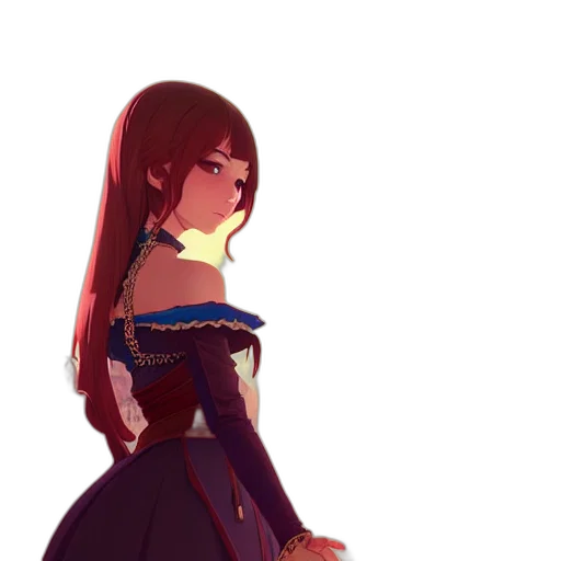 dress, crown, staff, sword transparent PNG cut-out