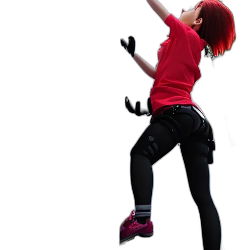 staff, creature, shoes, 3d render transparent PNG cut-out