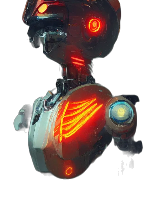 robot, weapon, creature, concept art transparent PNG cut-out