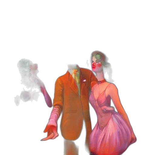 dress, mask, robot, creature transparent PNG cut-out