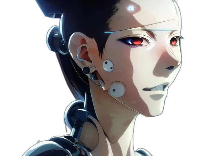 face, robot, mask, jewelry transparent PNG cut-out