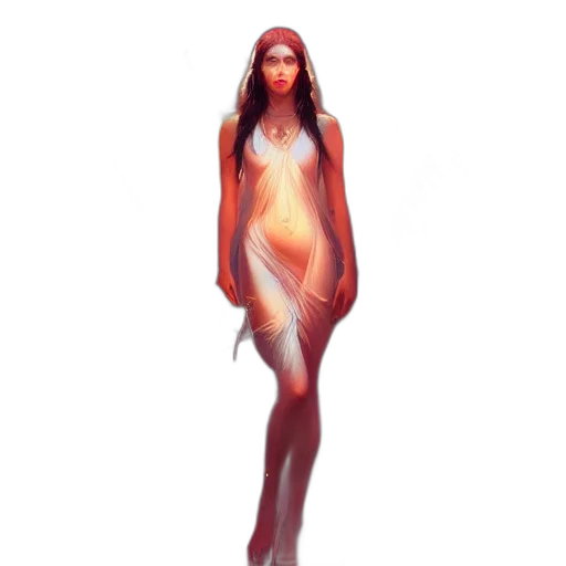 dress, creature, concept art, fantasy art transparent PNG cut-out