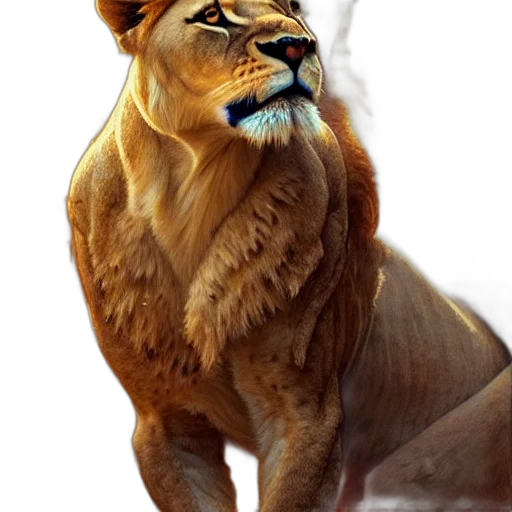 animal, staff, crown, creature transparent PNG cut-out