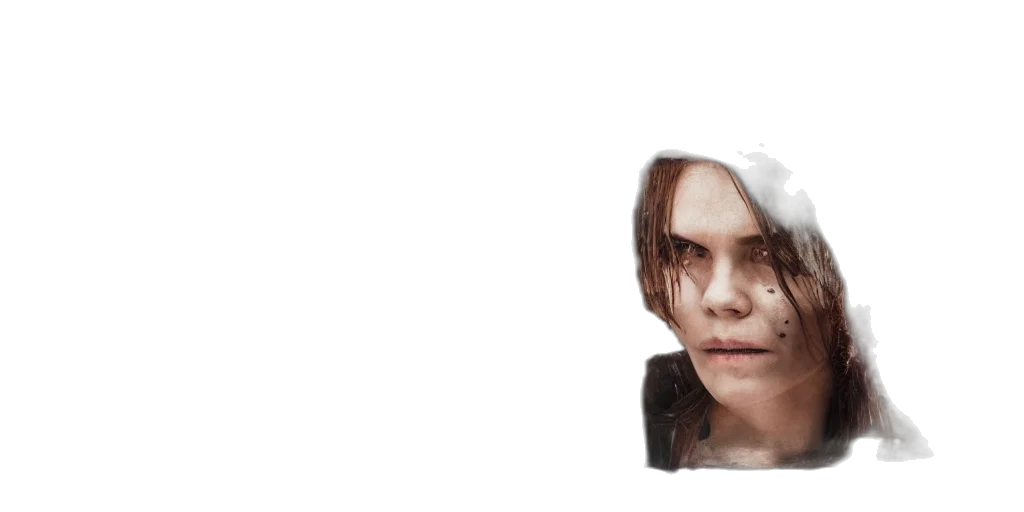 face, hair, creature, jacket transparent PNG cut-out