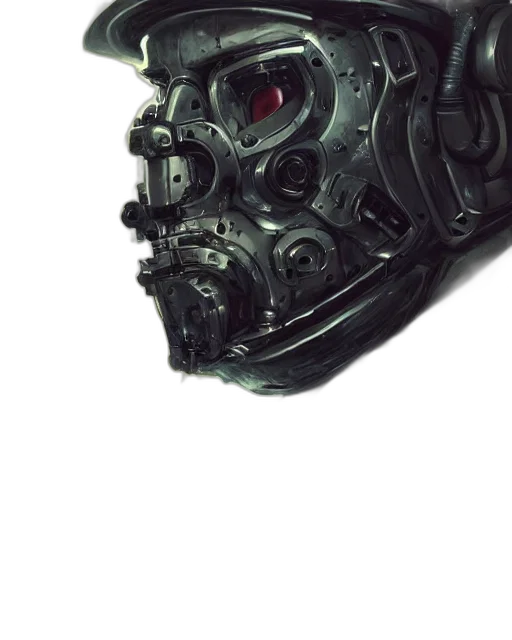 mask, robot, face, weapon transparent PNG cut-out