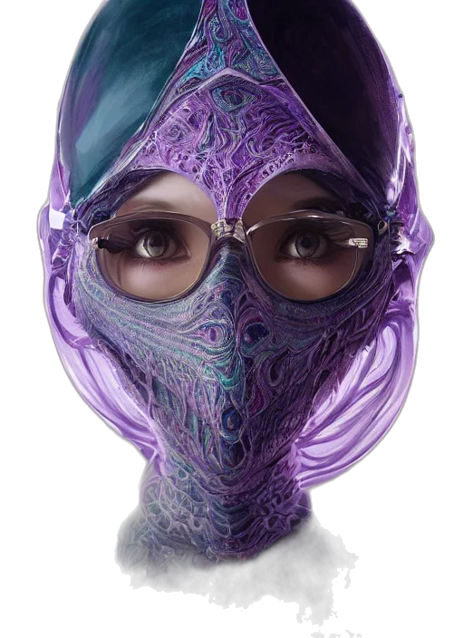 mask, face, hat, creature transparent PNG cut-out