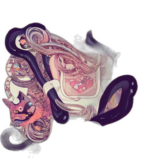 mask, crown, dragon, shoes transparent PNG cut-out