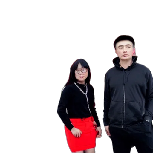 jacket, staff, face, dress transparent PNG cut-out