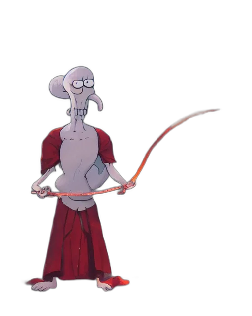 staff, sword, weapon, creature transparent PNG cut-out