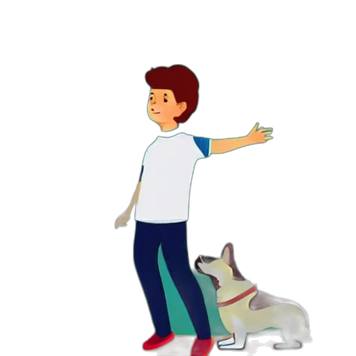 staff, animal, cartoon, pixel art transparent PNG cut-out