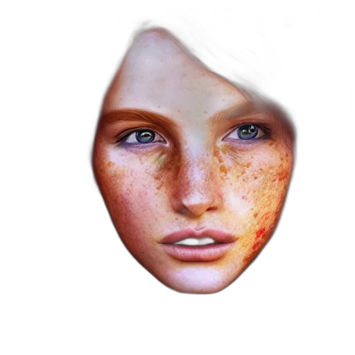 face, mask, jewelry, creature transparent PNG cut-out