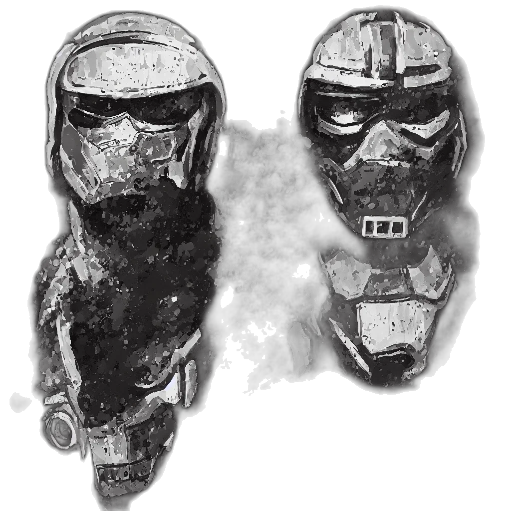 mask, robot, face, jewelry transparent PNG cut-out