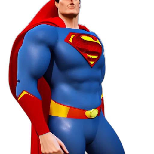 3d render, comic book art, concept art, photorealistic transparent PNG cut-out