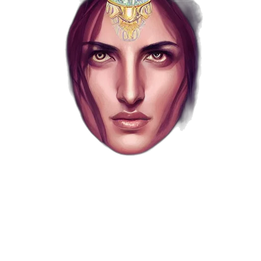 crown, face, mask, jewelry transparent PNG cut-out