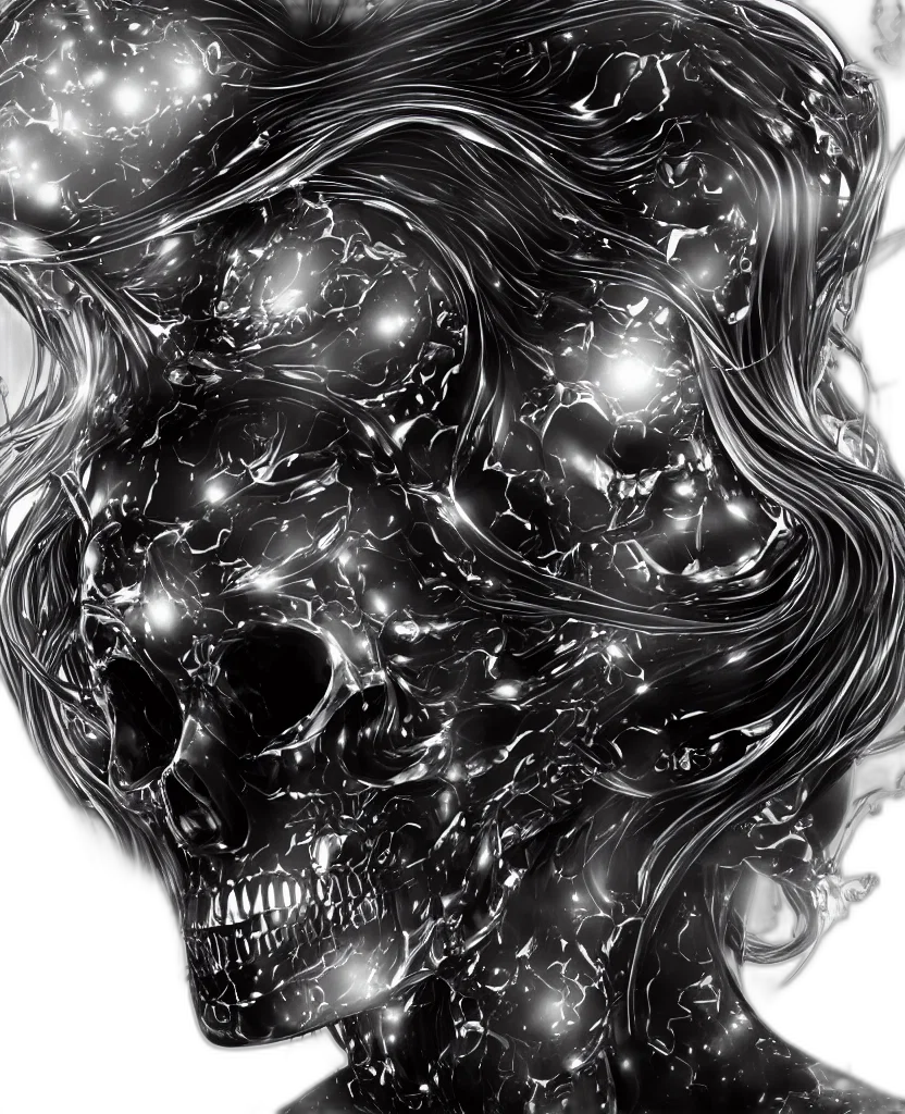 mask, face, hair, creature transparent PNG cut-out