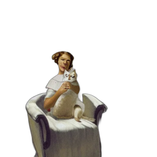 staff, furniture, animal, dress transparent PNG cut-out