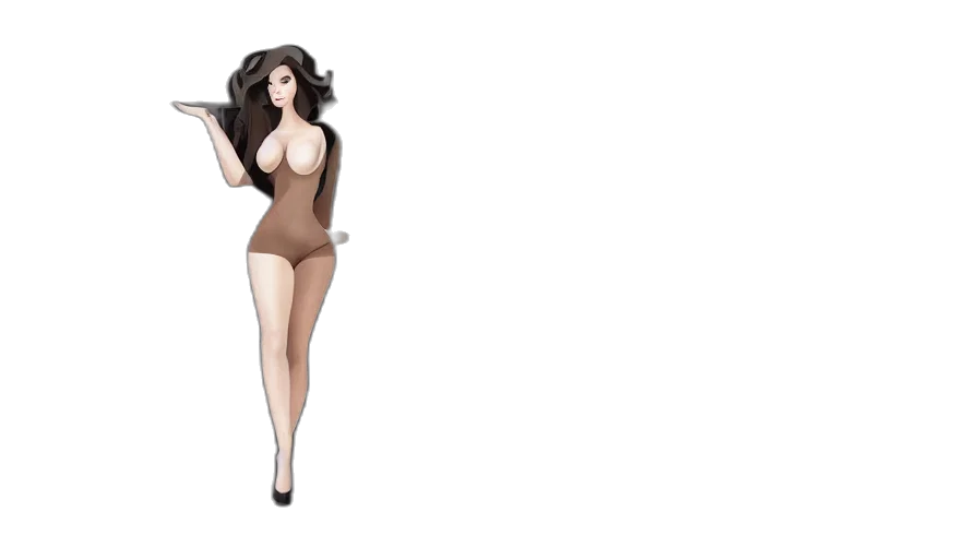 dress, 3d render, concept art, fantasy art transparent PNG cut-out