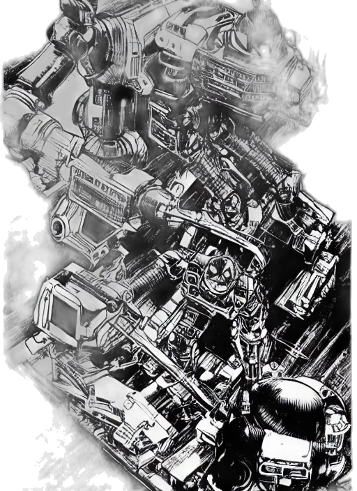 robot, weapon, jewelry, crown transparent PNG cut-out