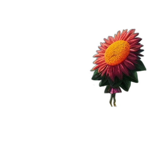 flower, crown, umbrella, staff transparent PNG cut-out