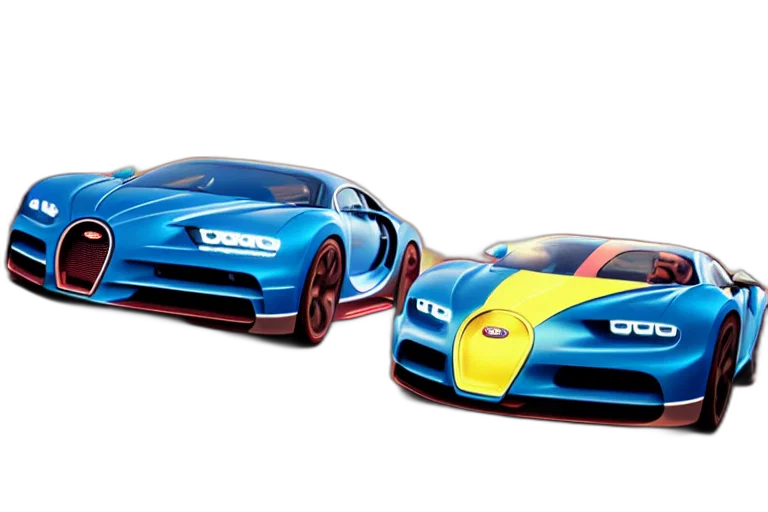 car, 3d render, concept art, photorealistic transparent PNG cut-out