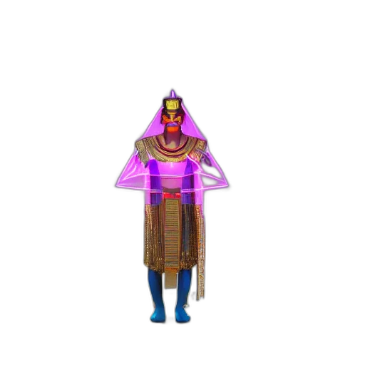 crown, mask, robot, staff transparent PNG cut-out