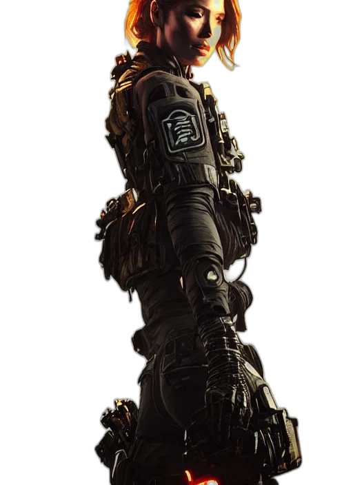 robot, weapon, jacket, staff transparent PNG cut-out