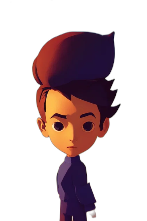 face, staff, crown, creature transparent PNG cut-out
