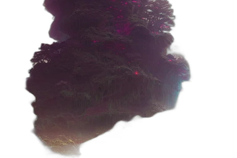 tree, crown, hair, creature transparent PNG cut-out