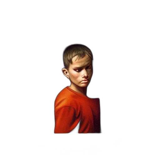 face, staff, weapon, jacket transparent PNG cut-out