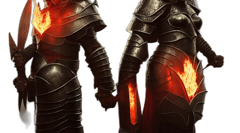 sword, concept art, fantasy art, 3d render transparent PNG cut-out