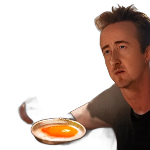 food, hair, staff, photorealistic transparent PNG cut-out