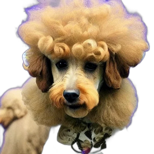 animal, hair, crown, creature transparent PNG cut-out