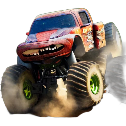 car, weapon, concept art, photorealistic transparent PNG cut-out