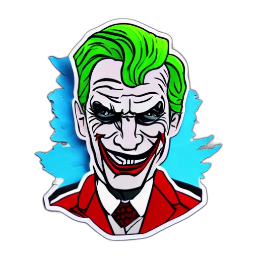 face, mask, comic book art, cartoon transparent PNG cut-out