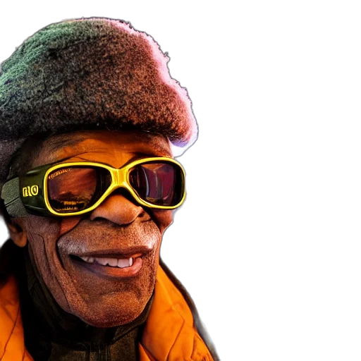 hat, face, jacket, mask transparent PNG cut-out