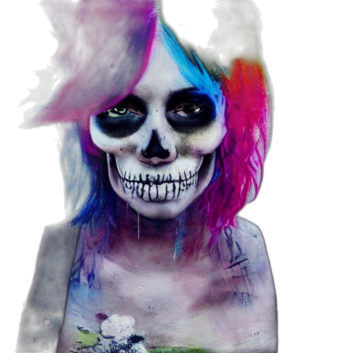 mask, face, creature, dress transparent PNG cut-out