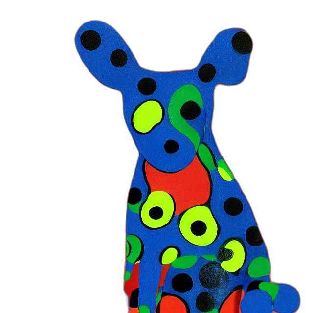 dress, animal, mask, 3d render transparent PNG cut-out