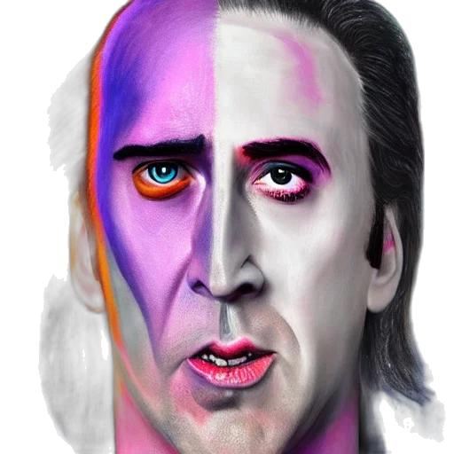 face, mask, creature, hair transparent PNG cut-out