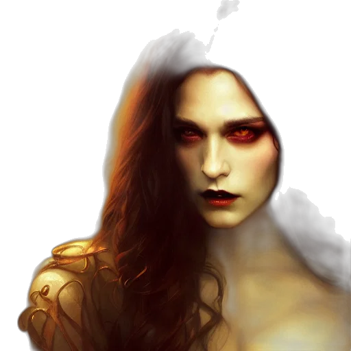 face, mask, fantasy art, photorealistic transparent PNG cut-out