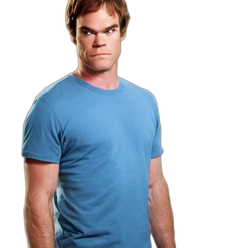 staff, hair, dexter, morgan transparent PNG cut-out