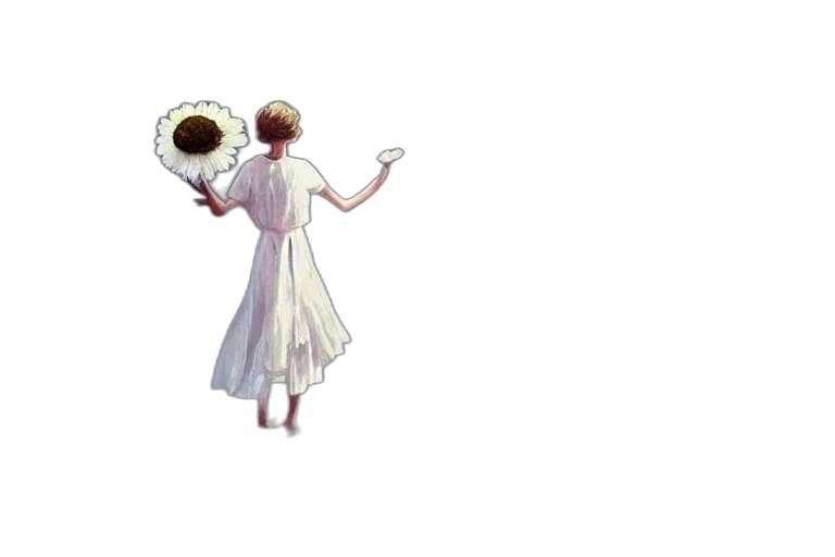staff, dress, umbrella, mask transparent PNG cut-out
