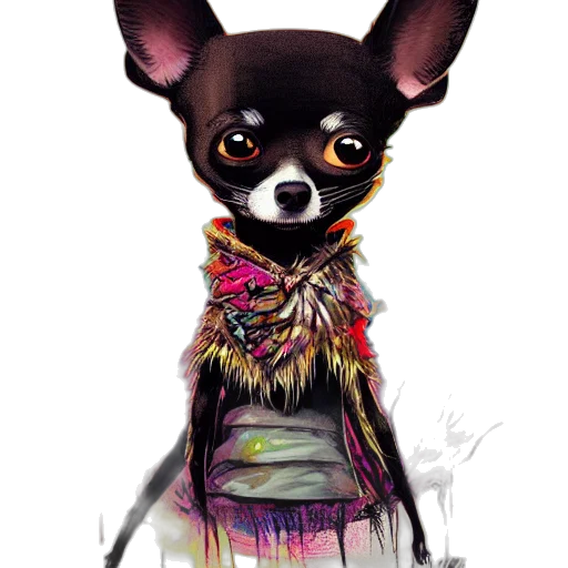 animal, jacket, dress, staff transparent PNG cut-out