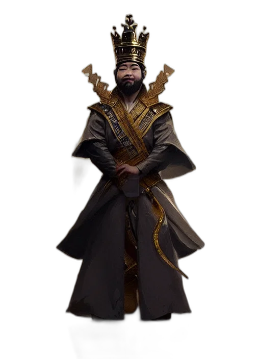 staff, crown, dragon, sword transparent PNG cut-out