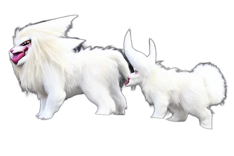 dragon, animal, creature, hair transparent PNG cut-out